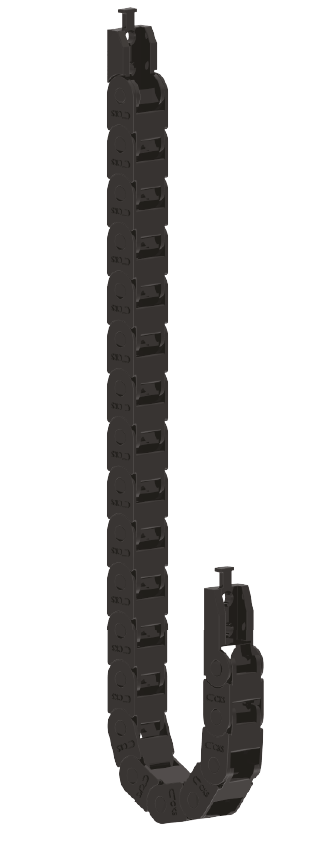 CKS CK18 B060 R38 DIŞTAN AÇILIR HAFİF SERİ PLASTİK HAREKETLİ KABLO KANALI