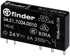 Finder 34.51.7.005.0010 Serisi 5v Dc Ultra İnce Pcb Röle