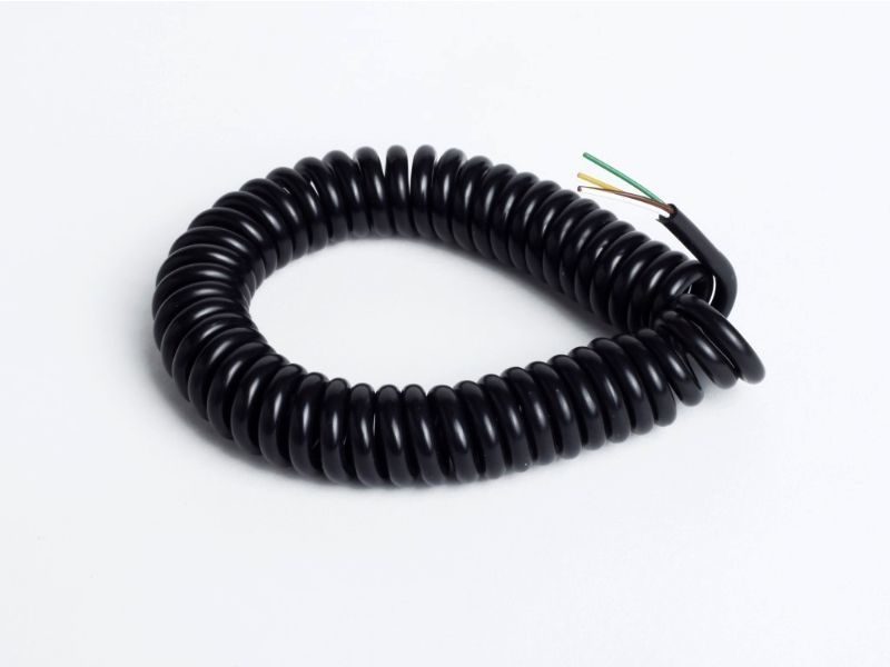 2X0,34 KB:25 CM AB:80 CM Spiral Kablo