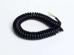 2X0,50 KB: 65 CM AB: 215 CM Spiral Kablo