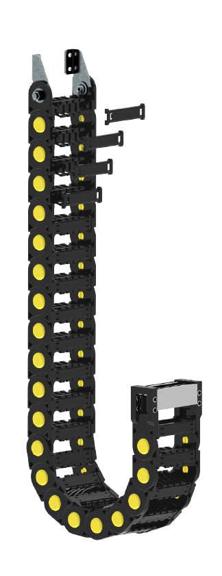 CKS CK42 A060 R200 AÇIK DİZAYN ÇITALI ORTA SERİ PLASTİK HAREKETLİ KABLO KANALI