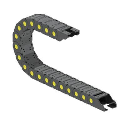 CKS CK40 K100 R300 TAM KAPALI DİZAYN ÇITALI AĞIR SERİ PLASTİK HAREKETLİ KABLO KANALI