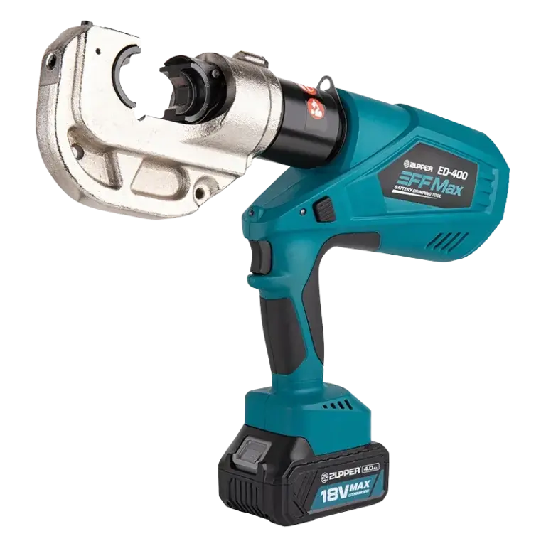 Zupper ED-400 16-400 mm² Şarj Edilebilir Pabuç Sıkma Pensesi