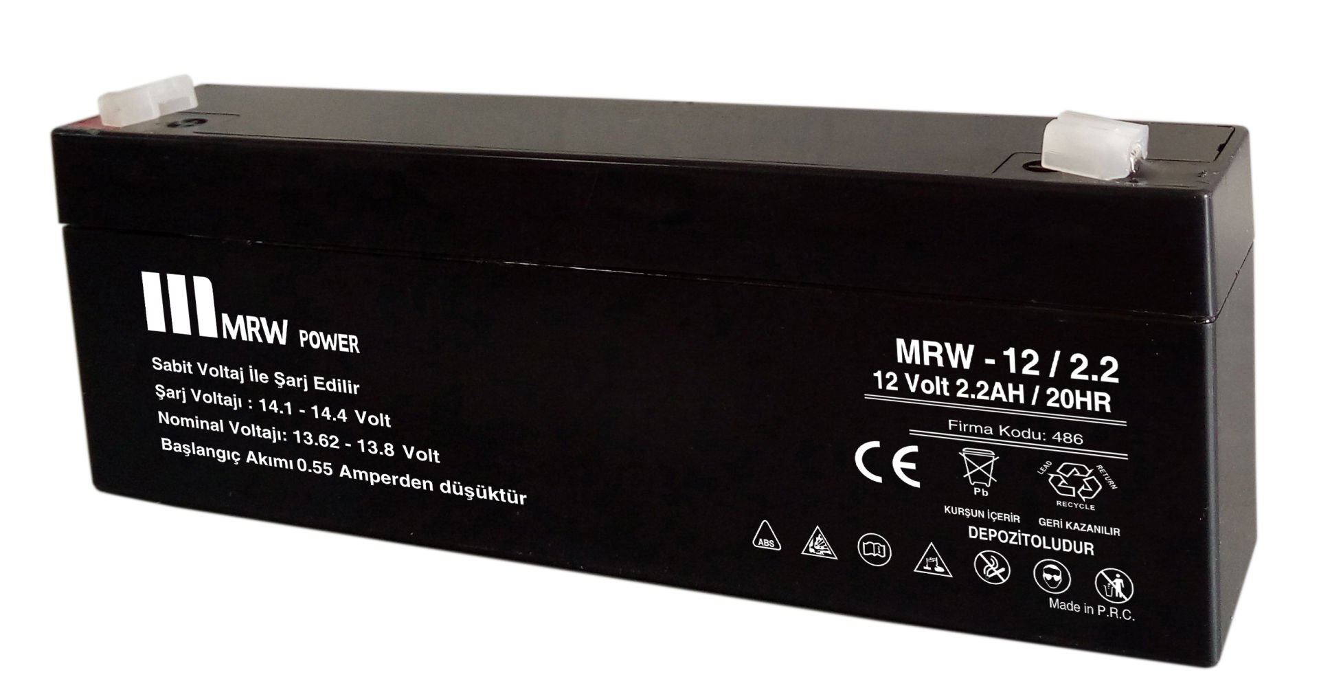 MRW-12/2,2 12V 2,2Ah Akü