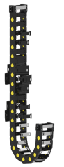 CKS CK60 A120 R300 AÇIK DİZAYN ÇITALI AĞIR SERİ PLASTİK HAREKETLİ KABLO KANALI