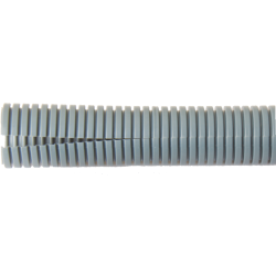 TPA-19Y 19x24 Yarıklı Polmayid Spiral Boru (50 Metre) Gri