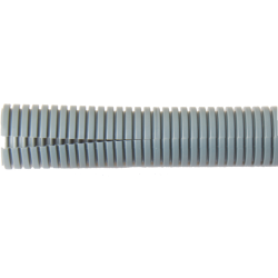 TPA-36Y 36x42,5 Yarıklı Polmayid Spiral Boru (25 Metre) Gri