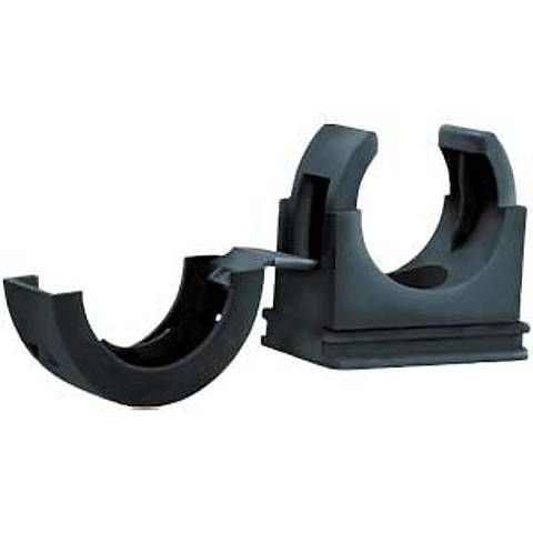 TK-10 Polyamid Spiral Klipsi (100 Adet) Siyah