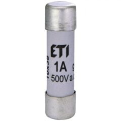 Eti 2620017 10X38MM 0,5A 500V gG Porselen Sigorta (10'lu)
