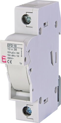 EFD10 1P 2540001 10x38mm Sigorta Yuvası