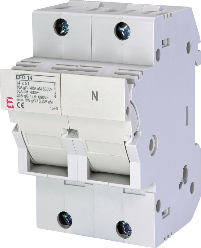 EFD14 2P 2560003 14x51mm Sigorta Yuvası