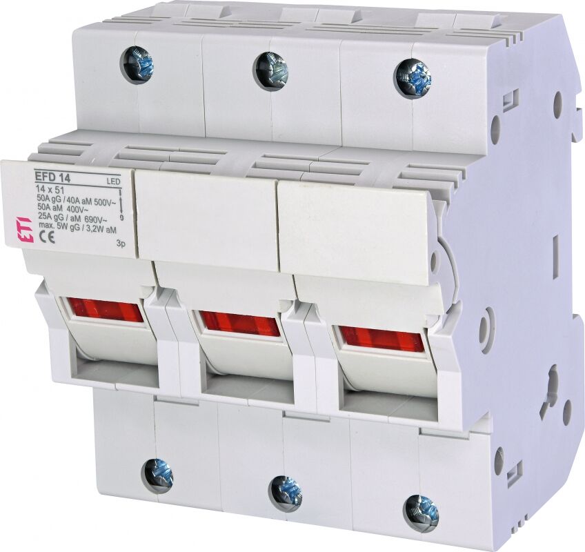 EFD14 3P 2560004 14x51mm Sigorta Yuvası