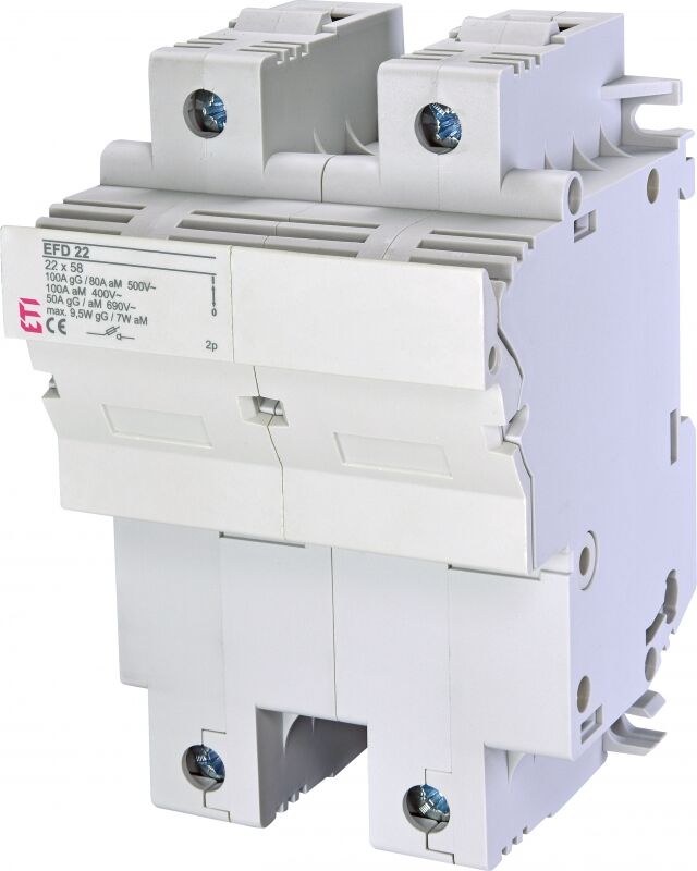 EFD22 2P 2570003 22x58mm Sigorta Yuvası