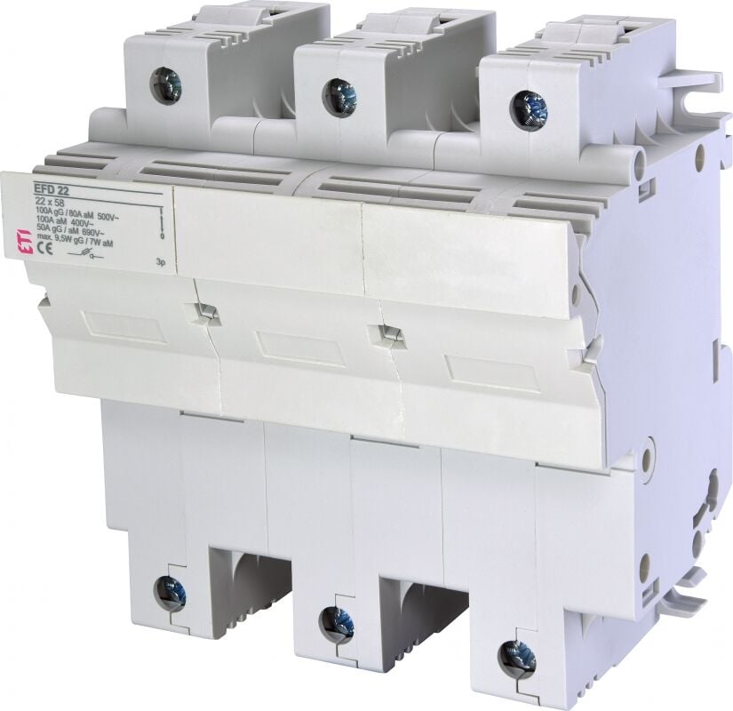 EFD22 3P 2570004 22x58mm Sigorta Yuvası