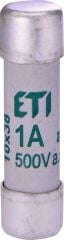 Eti 2621000 10X38MM 1A 500V aM Porselen Sigorta (10'lu)